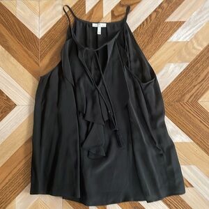 Joie Black Tank Blouse Sz S